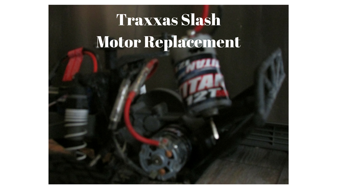 How to replace a Traxxas Slash motor