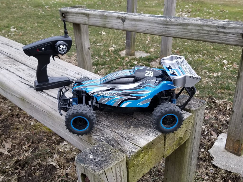 sharper image rc led lightning thrasher