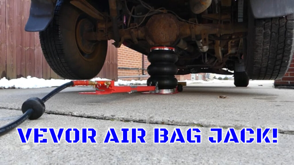 VEVOR 3 ton air bag jack review